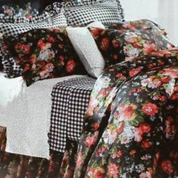 Ralph Lauren Home Bedding Ralph Lauren Isadora Cosette Black Rose